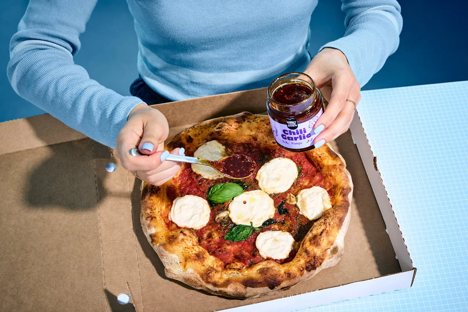 Chili Garlic Fuego im Einsatz